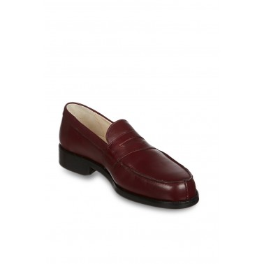 Mocassin pour homme bordeaux Mack Oldson