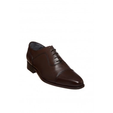 Richelieu homme en cuir marron Francisco Verdi