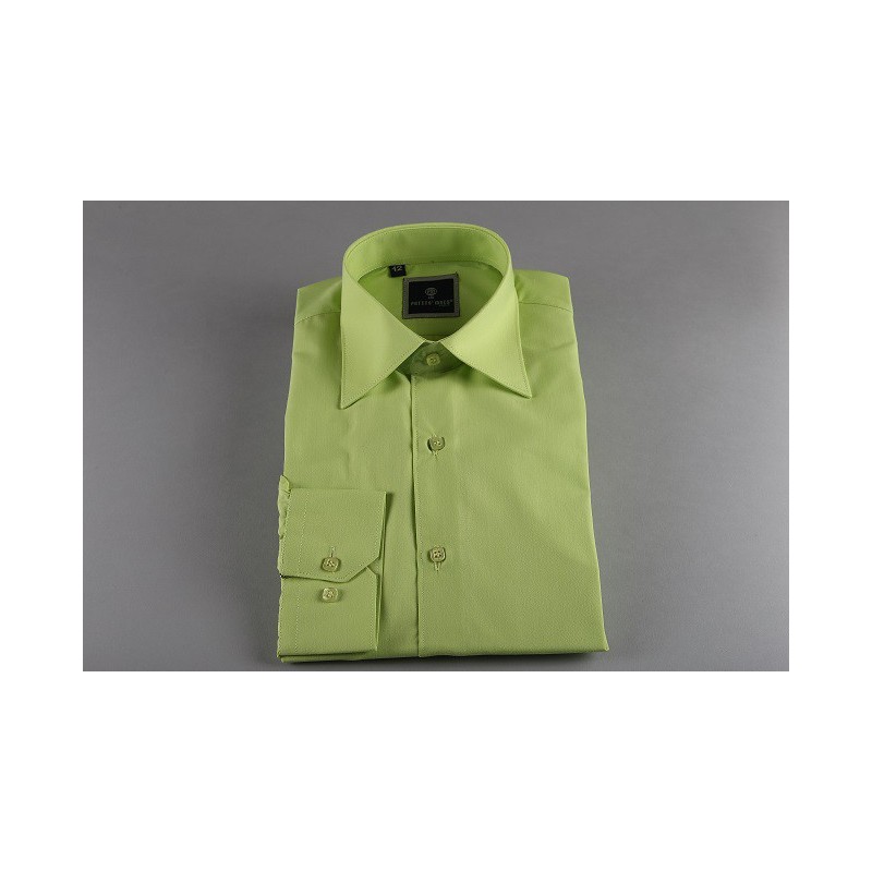 CHEMISE VERT ANIS