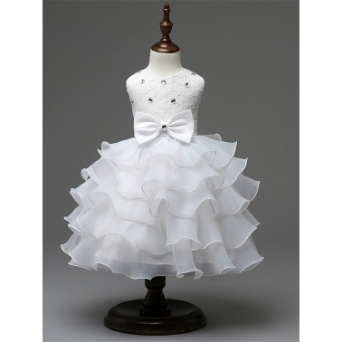 Robe "Froufrou" blanc