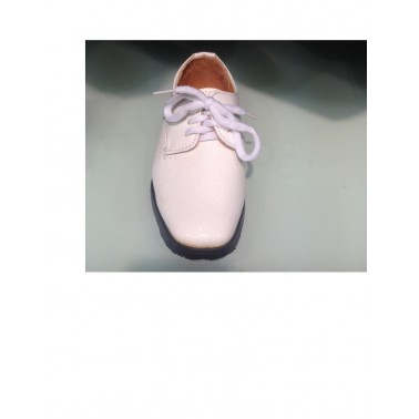 Chaussures bébé blanc a lacets 