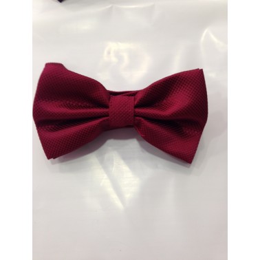 Noeud de papillon pour homme couleur bordeaux 