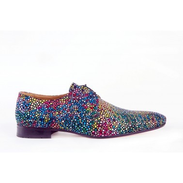 Chaussure homme multicolore en cuir Hugo Manuel 