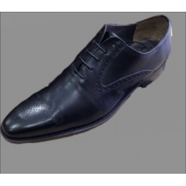 Richelieu chaussure pour homme cuir noir 