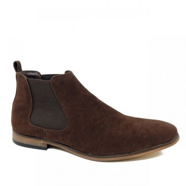 Bottines homme marron 