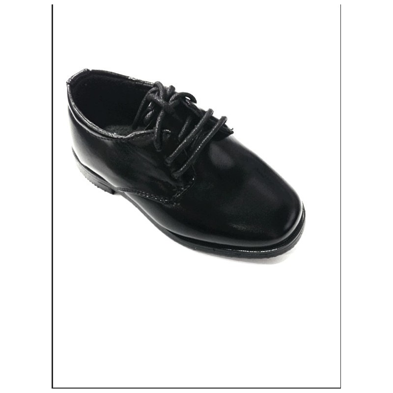 Chaussure bébé noir cérémonie et mariage