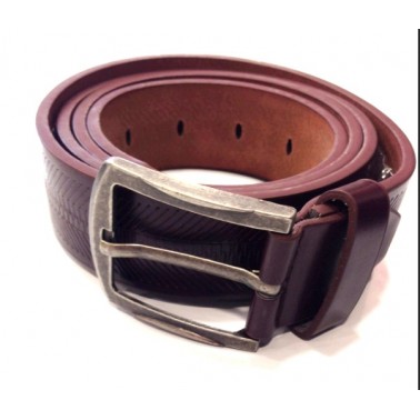 Ceinture homme marron pas cher