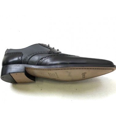 Chaussure homme bicolore noir et gris JEFF 28