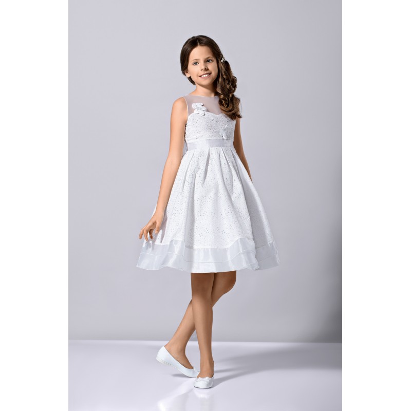 Robe enfant bapteme blanche