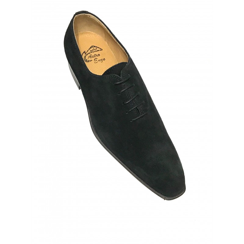 Chaussure homme daim noir