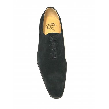 Chaussure homme daim noir