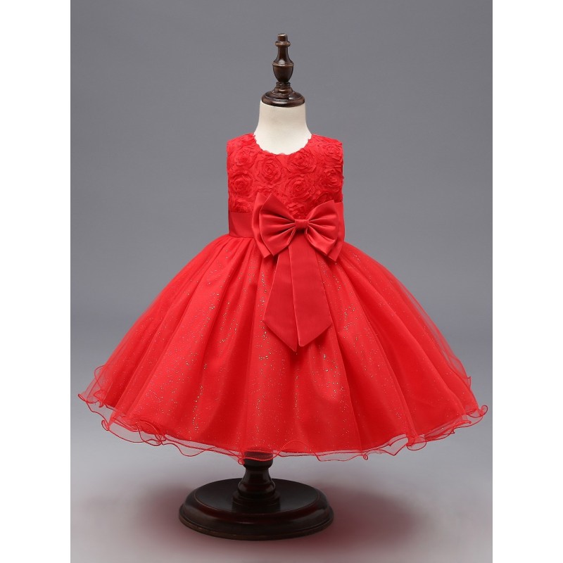 Robe enfant Noel Jasmine Rouge