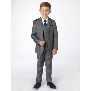 COSTUME ENFANT GRIS MAT DE 1 A 14 ANS 