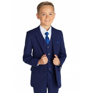 Costume enfant bleu marine " Andrew" de 1 à 14 ans