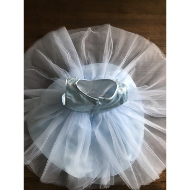 Robe bébé Elisa bleu ciel