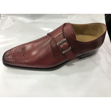 Chaussure italienne homme bordeaux