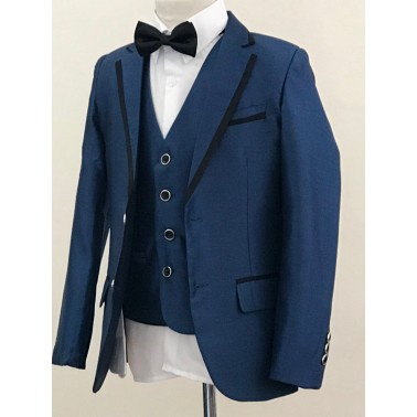 Costume enfant mariage GABRIEL bleu roi