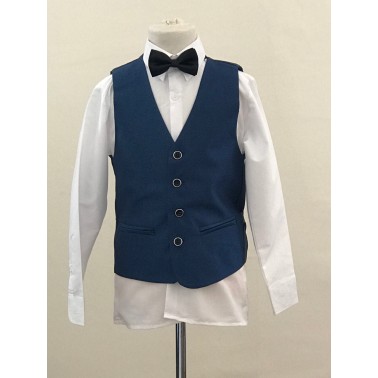 Costume enfant mariage GABRIEL bleu roi