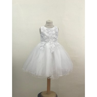 Robe enfant Levana blanche