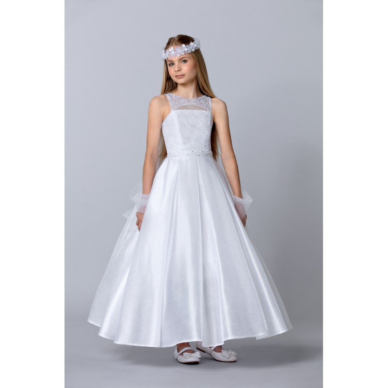 Robe enfant mariage couleur blanc