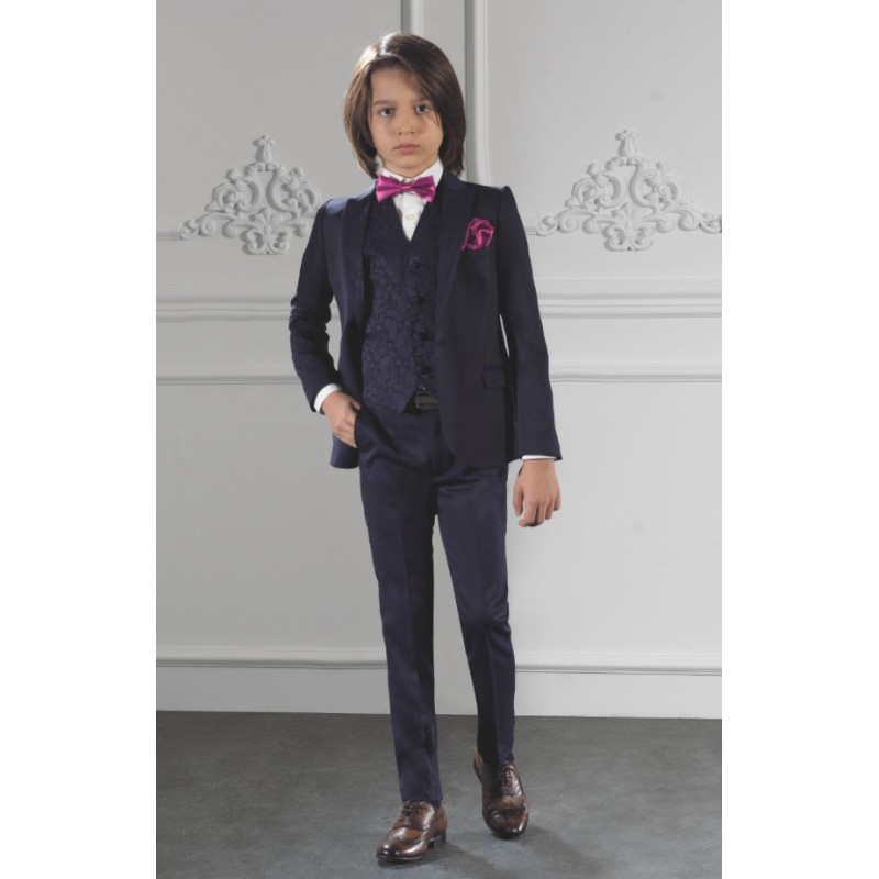 Costume enfant bleu marine HUGO