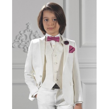 Costume enfant ivoire bapteme,mariage et ceremonie HUGO les petits mecs