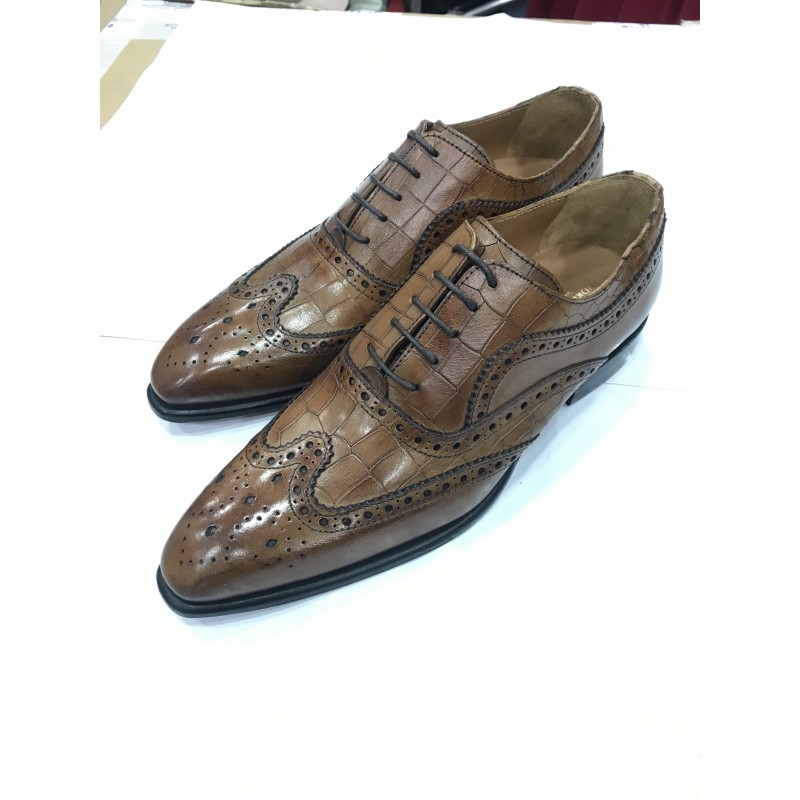 Chaussure richelieu deals marron homme