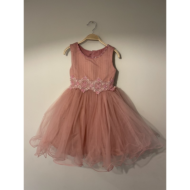 Robe 2 en 1 bébé - vieux rose, Bébé