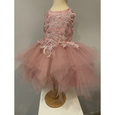 Robe bébé Enza rose