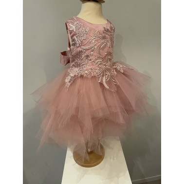 Robe bébé Enza rose