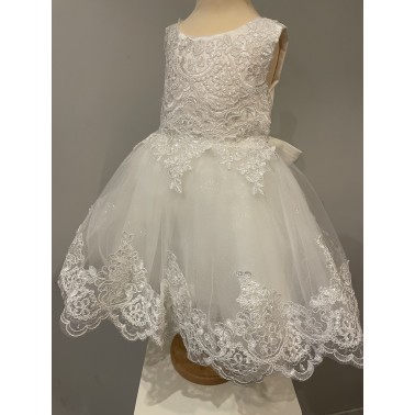 Robe bébé Kiara blanc