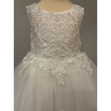 Robe bébé Kiara blanc