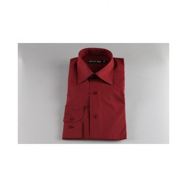 CHEMISE ENFANT BORDEAUX DE 2 A 14 ANS