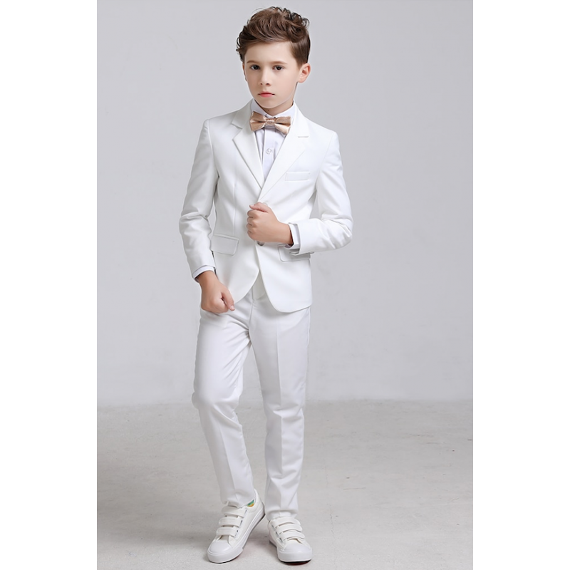 costume enfant blanc de 1 a 14 ans
