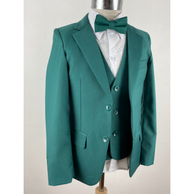 Costume enfant vert Valentin mariage et cérémonie