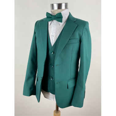 Costume enfant vert Valentin mariage et ceremonie