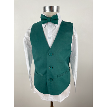 Costume enfant vert Valentin mariage et cérémonie