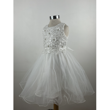 Robe enfant BLANC Annah mariage et cérémonie