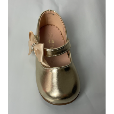 Chaussure bébé fille doré