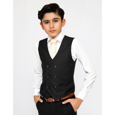 Costume enfant noir  ENZO