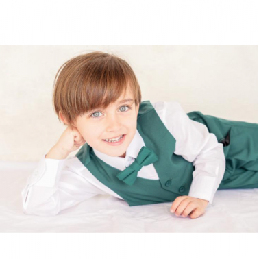 Costume enfant vert Valentin mariage et ceremonie