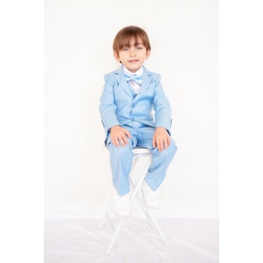 Costume enfant bleu ciel CURTIS mariage et ceremonie