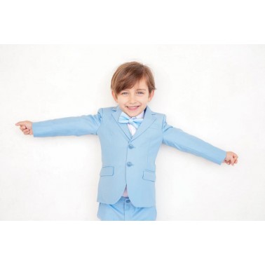 Costume enfant bleu ciel CURTIS mariage et ceremonie