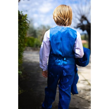 Costume enfant bleu roi DANIEL  mariage et ceremonie