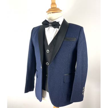 Costume enfant bleu paiellete JULIEN