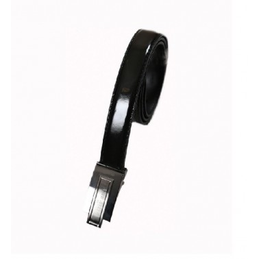 Ceinture enfant vernis noir 