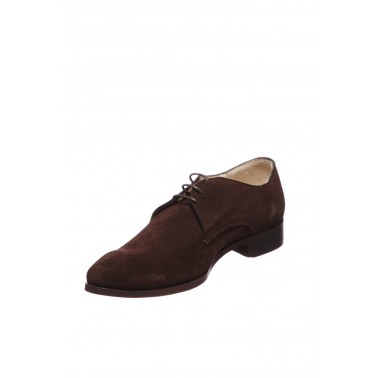 Derbys en nubuck marron mack oldson