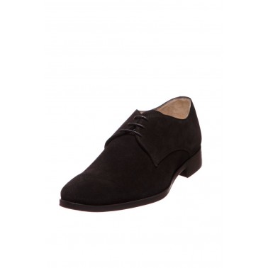 Derbys en nubuck noir mack oldson